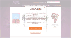 Desktop Screenshot of martinflowers.net